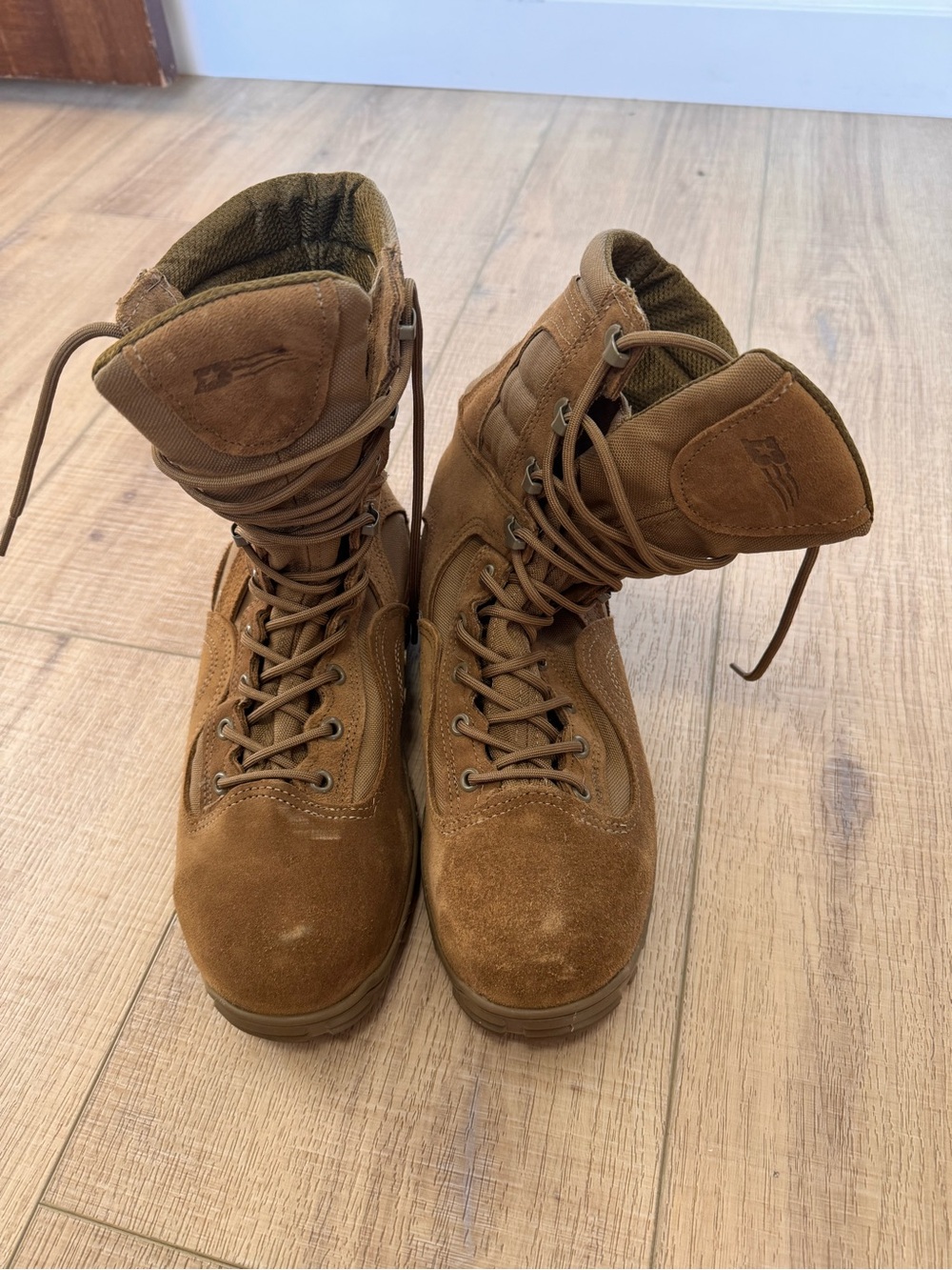 Men's Tactical Lace-Up Boots - Brown